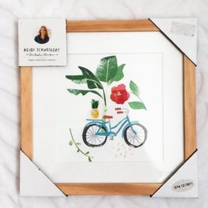 Bicycle framed art